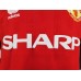 Manchester United 88/90 Home Red Soccer Jersey